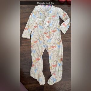 Magnetic Me Multicolor Animal Print Kids Pajamas